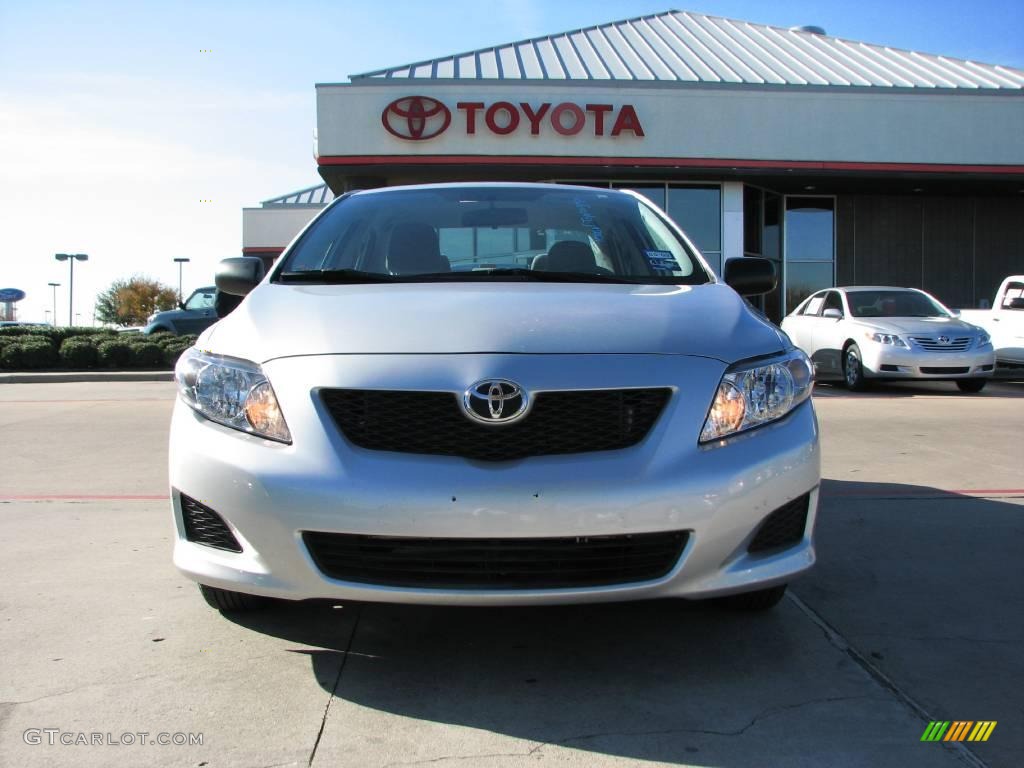 2009 Corolla  - Classic Silver Metallic / Bisque photo #2