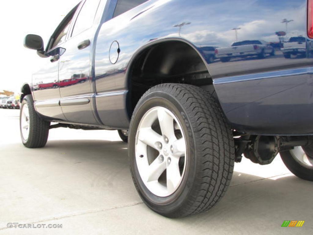 2006 Ram 1500 Big Horn Edition Quad Cab 4x4 - Patriot Blue Pearl / Medium Slate Gray photo #8