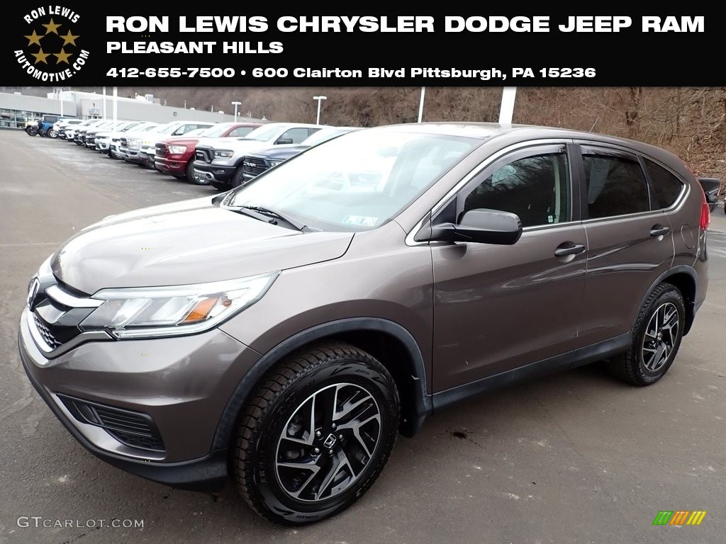 2016 CR-V SE AWD - Urban Titanium Metallic / Black photo #1