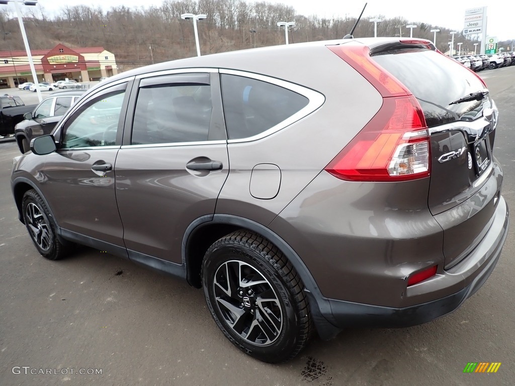 2016 CR-V SE AWD - Urban Titanium Metallic / Black photo #3