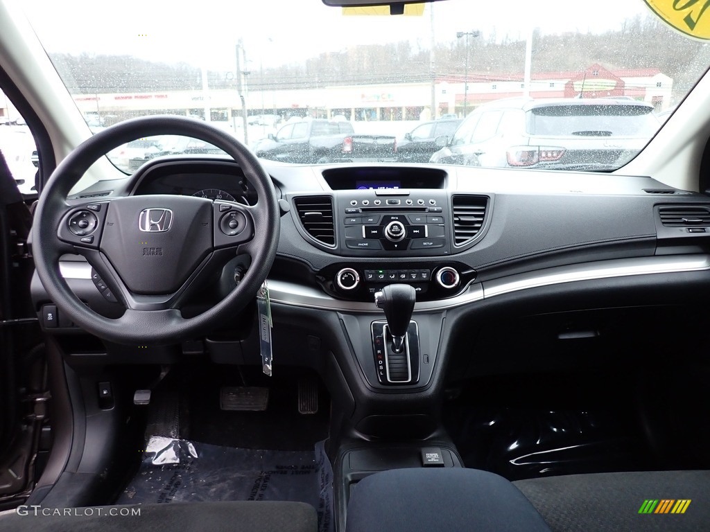2016 Honda CR-V SE AWD Black Dashboard Photo #145604204