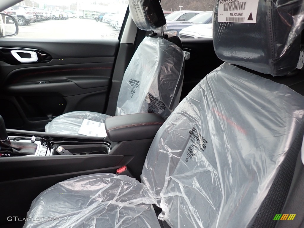 2022 Compass Trailhawk 4x4 - Sting Gray / Black/Ruby Red photo #11
