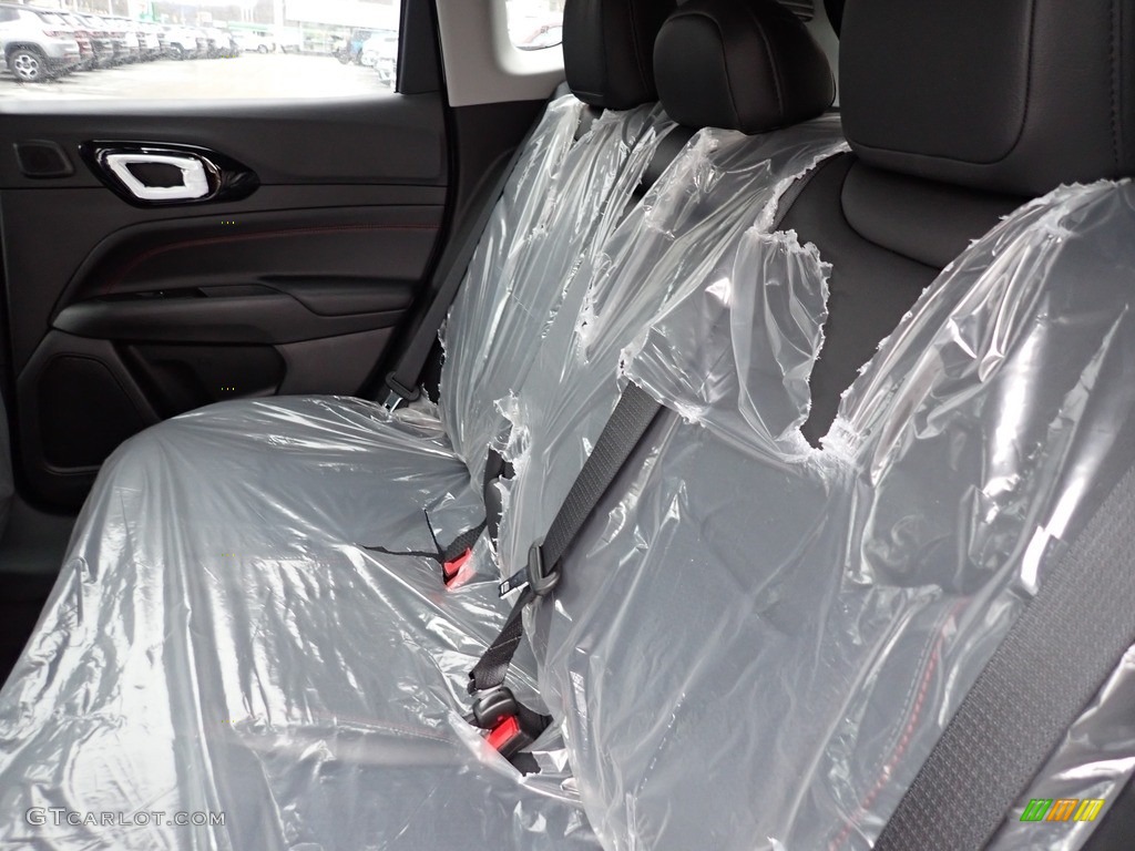 2022 Compass Trailhawk 4x4 - Sting Gray / Black/Ruby Red photo #12