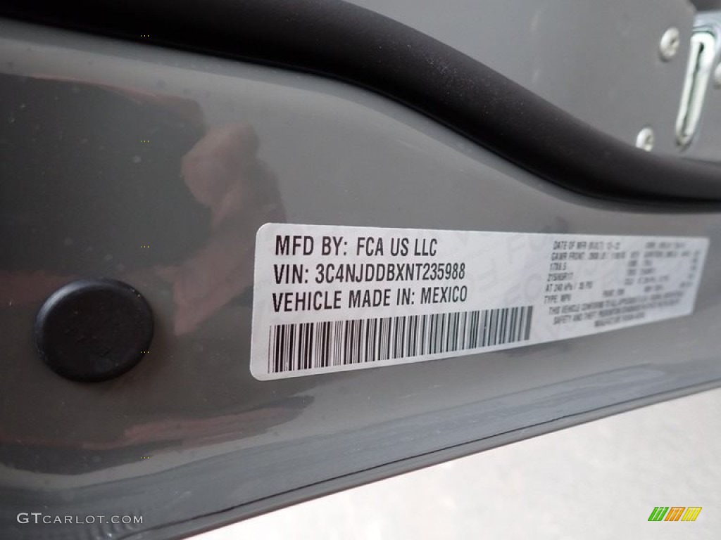 2022 Compass Trailhawk 4x4 - Sting Gray / Black/Ruby Red photo #14