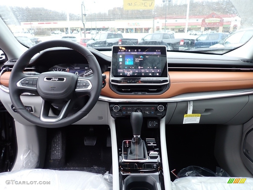 2022 Jeep Compass Limited 4x4 Steel Gray Dashboard Photo #145604390