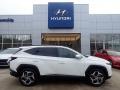 Serenity White - Tucson Limited AWD Photo No. 1