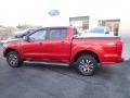 Hot Pepper Red Metallic - Ranger Lariat SuperCrew 4x4 Photo No. 2
