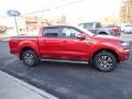 Hot Pepper Red Metallic - Ranger Lariat SuperCrew 4x4 Photo No. 6