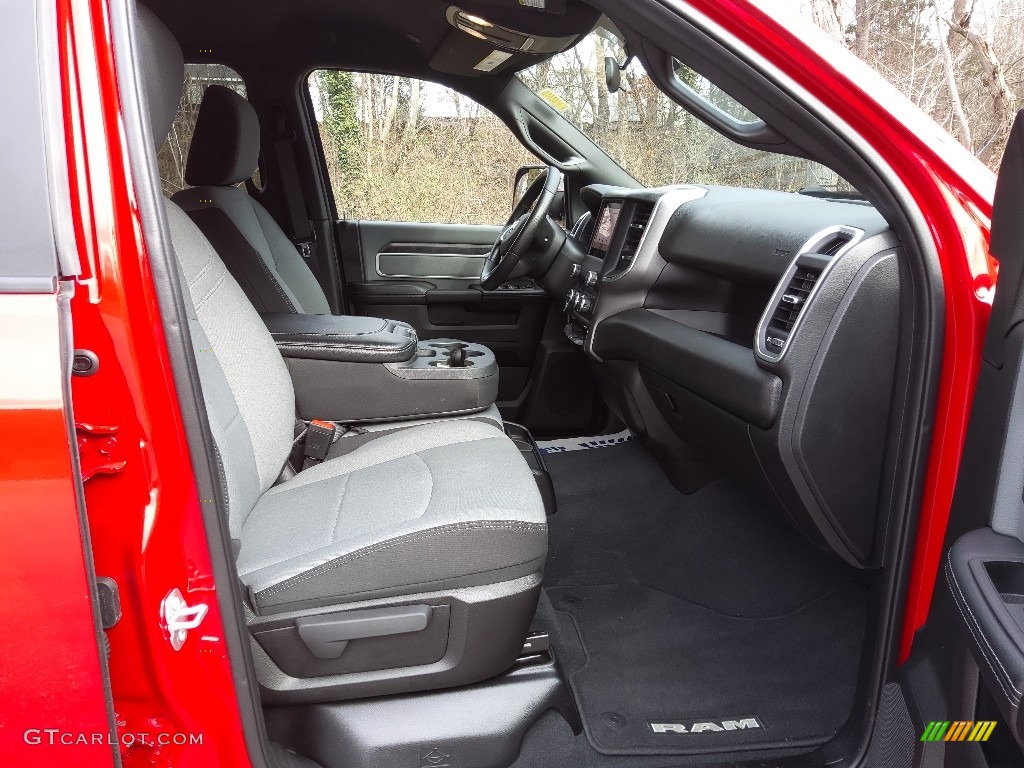 2022 2500 Big Horn Crew Cab 4x4 - Flame Red / Black/Diesel Gray photo #16