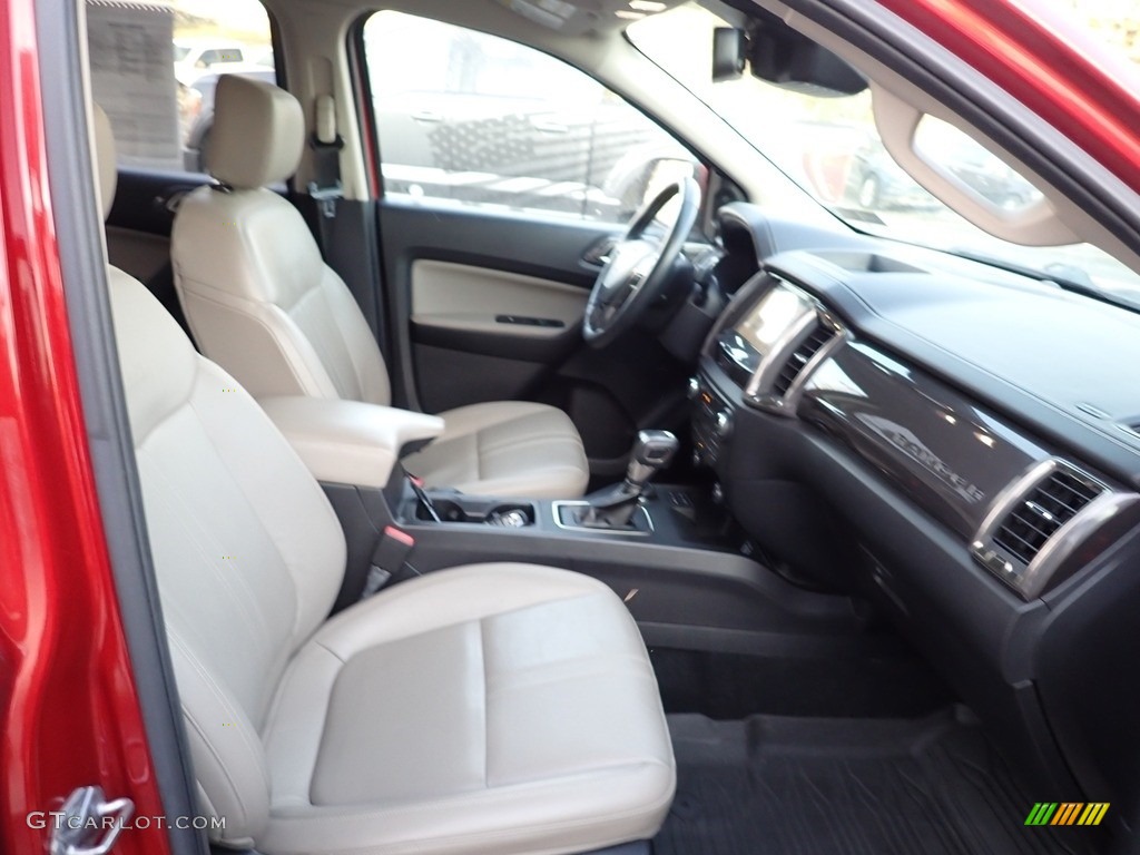 2019 Ranger Lariat SuperCrew 4x4 - Hot Pepper Red Metallic / Medium Stone photo #10