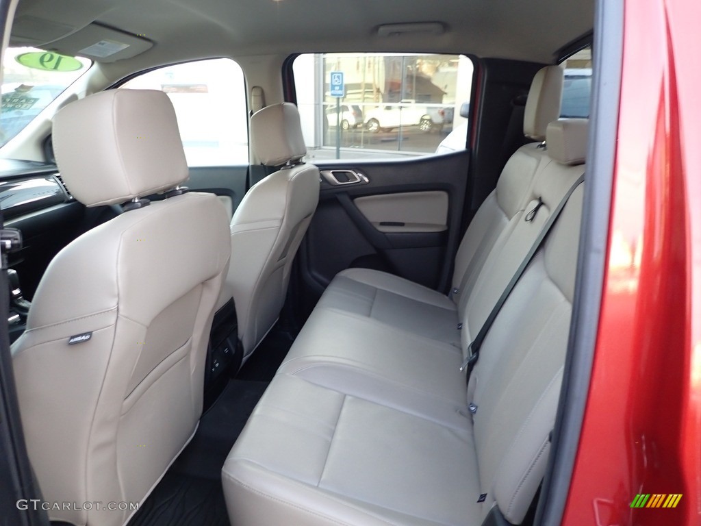 2019 Ranger Lariat SuperCrew 4x4 - Hot Pepper Red Metallic / Medium Stone photo #12