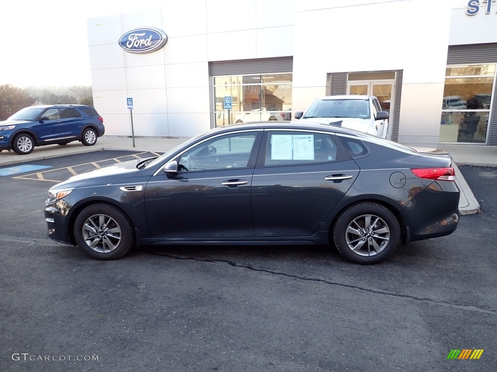 Moss Grey 2016 Kia Optima LX 1.6T Exterior Photo #145605285