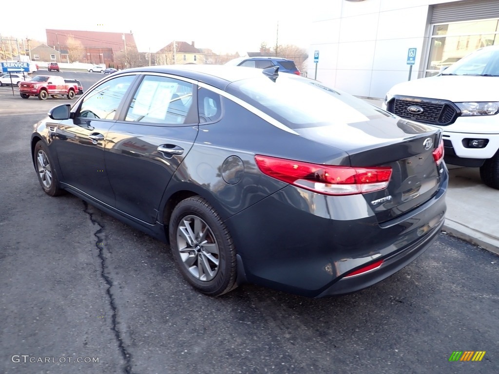 2016 Optima LX 1.6T - Moss Grey / Black photo #3