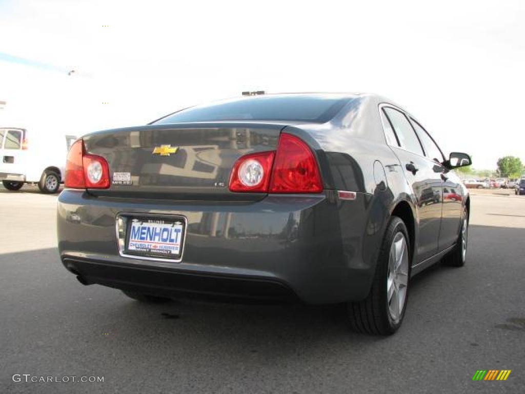 2008 Malibu LS Sedan - Dark Gray Metallic / Cashmere Beige photo #5