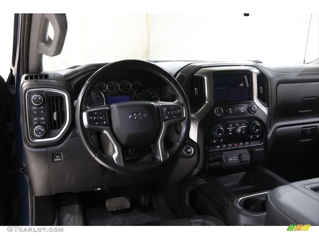2019 Silverado 1500 RST Crew Cab 4WD - Northsky Blue Metallic / Jet Black photo #7