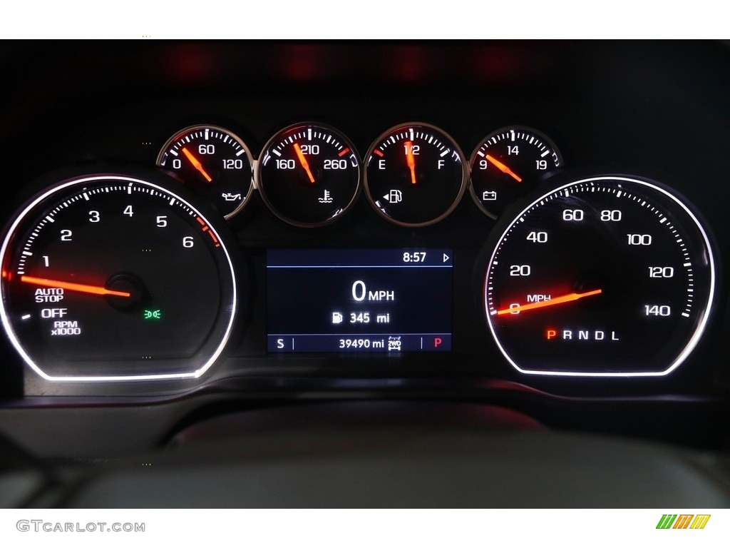 2019 Silverado 1500 RST Crew Cab 4WD - Northsky Blue Metallic / Jet Black photo #9