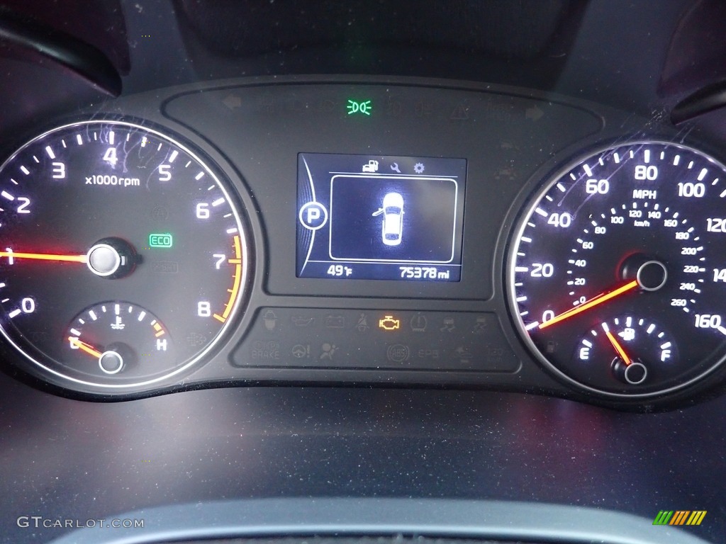 2016 Kia Optima LX 1.6T Gauges Photo #145605558