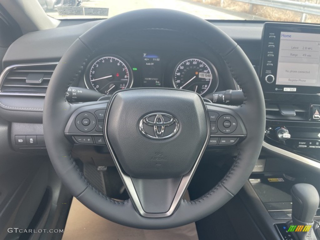 2023 Toyota Camry SE Black Steering Wheel Photo #145605687