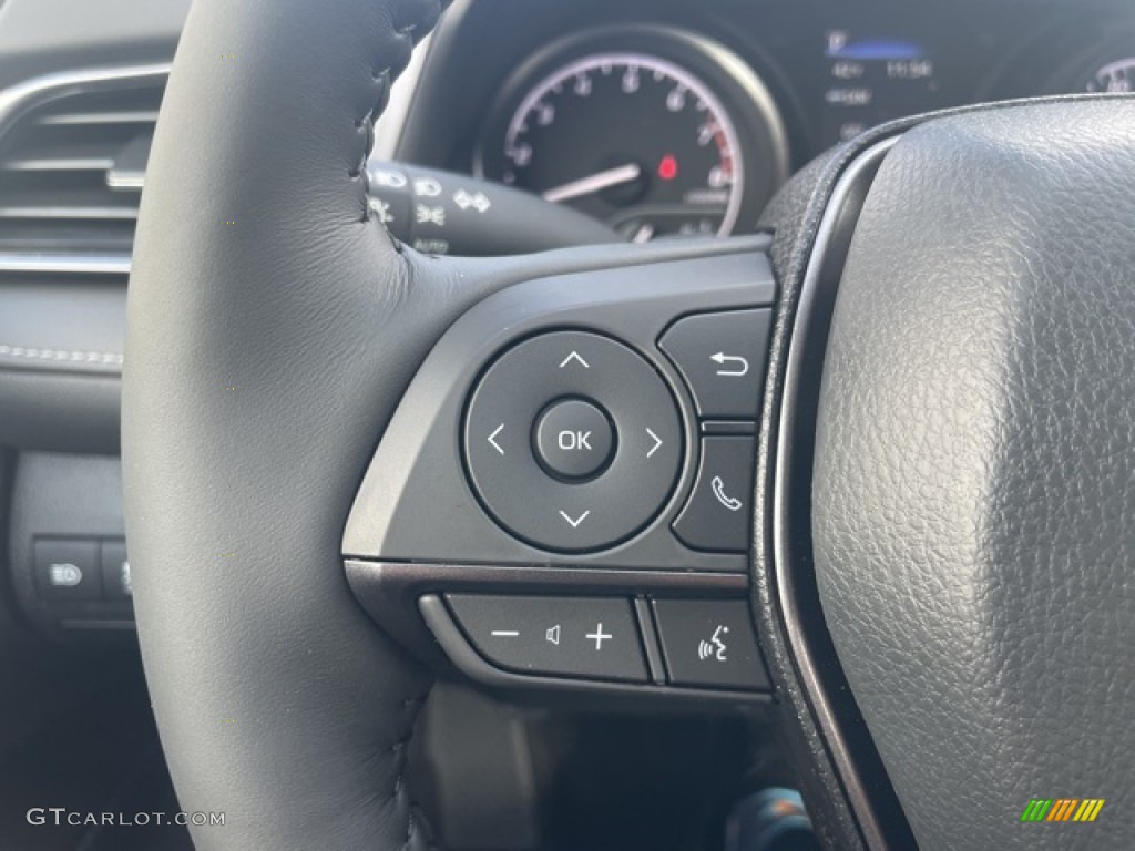2023 Toyota Camry SE Black Steering Wheel Photo #145605828