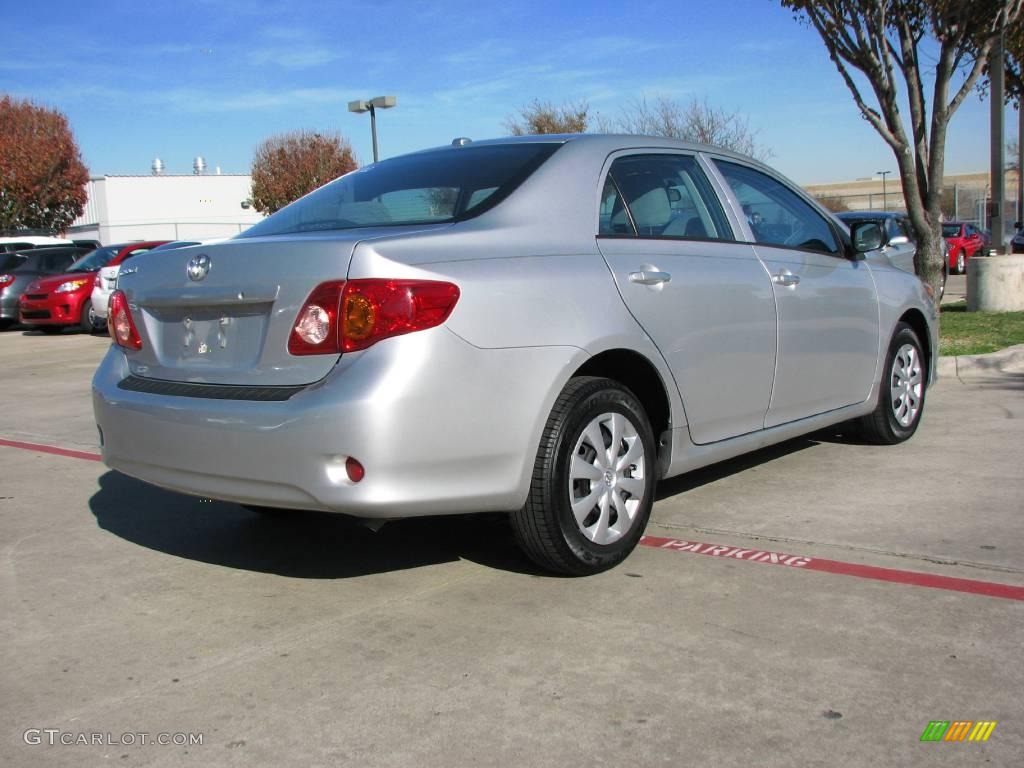 2009 Corolla  - Classic Silver Metallic / Bisque photo #6