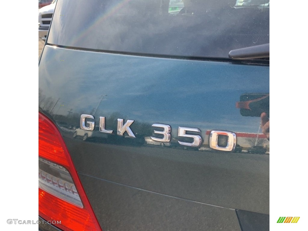 2010 GLK 350 4Matic - Jade Green Metallic / Almond/Black photo #10