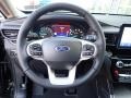 2022 Ford Explorer Ebony Interior Steering Wheel Photo