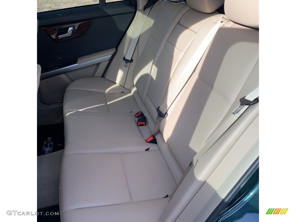 2010 GLK 350 4Matic - Jade Green Metallic / Almond/Black photo #13