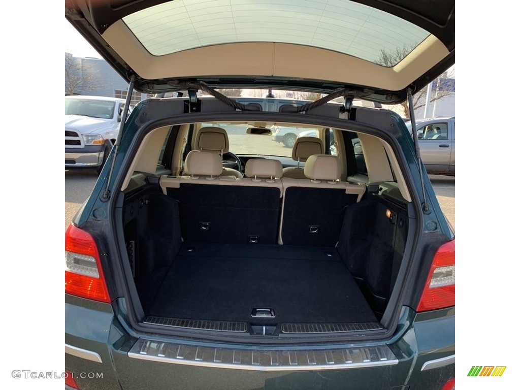 2010 GLK 350 4Matic - Jade Green Metallic / Almond/Black photo #21