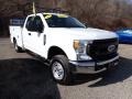 2021 Oxford White Ford F350 Super Duty XL SuperCab 4x4 Utility Truck  photo #4