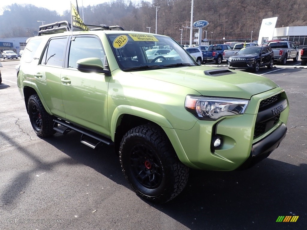 Lime Rush 2022 Toyota 4Runner TRD Pro 4x4 Exterior Photo #145606994