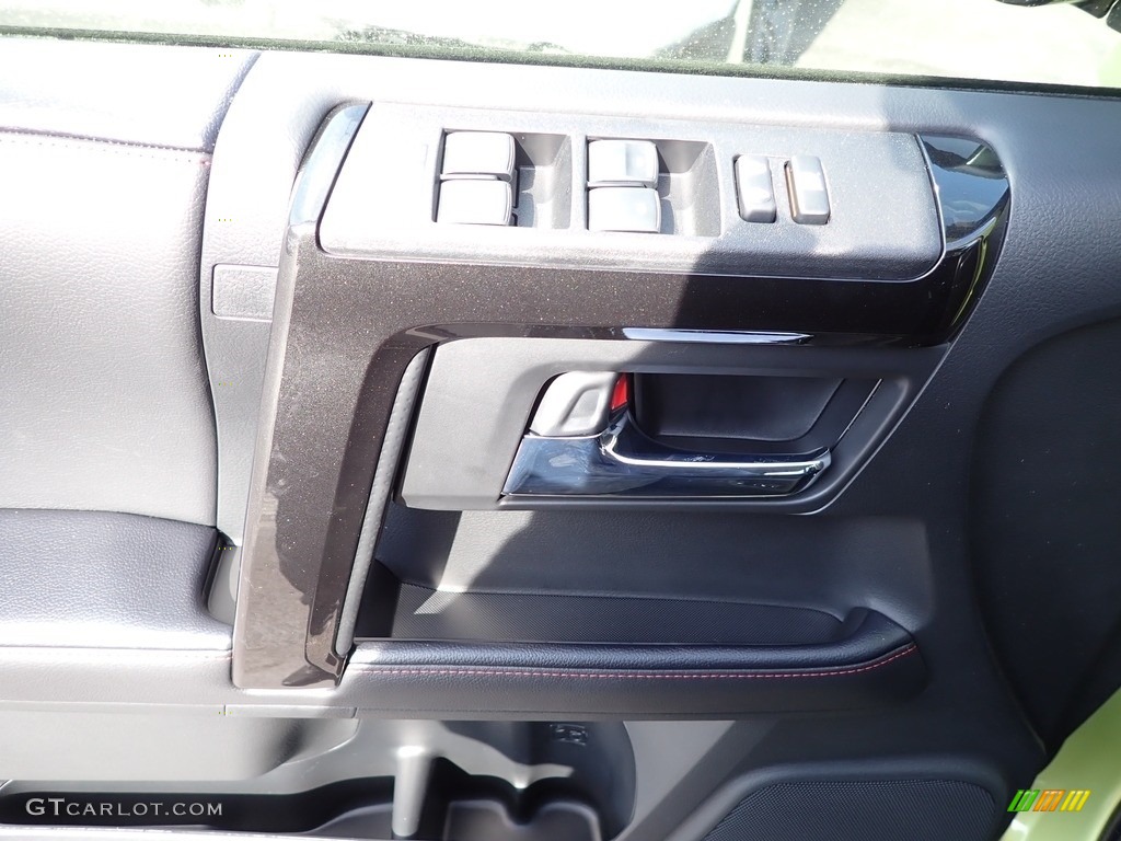 2022 Toyota 4Runner TRD Pro 4x4 Black/Graphite Door Panel Photo #145607247