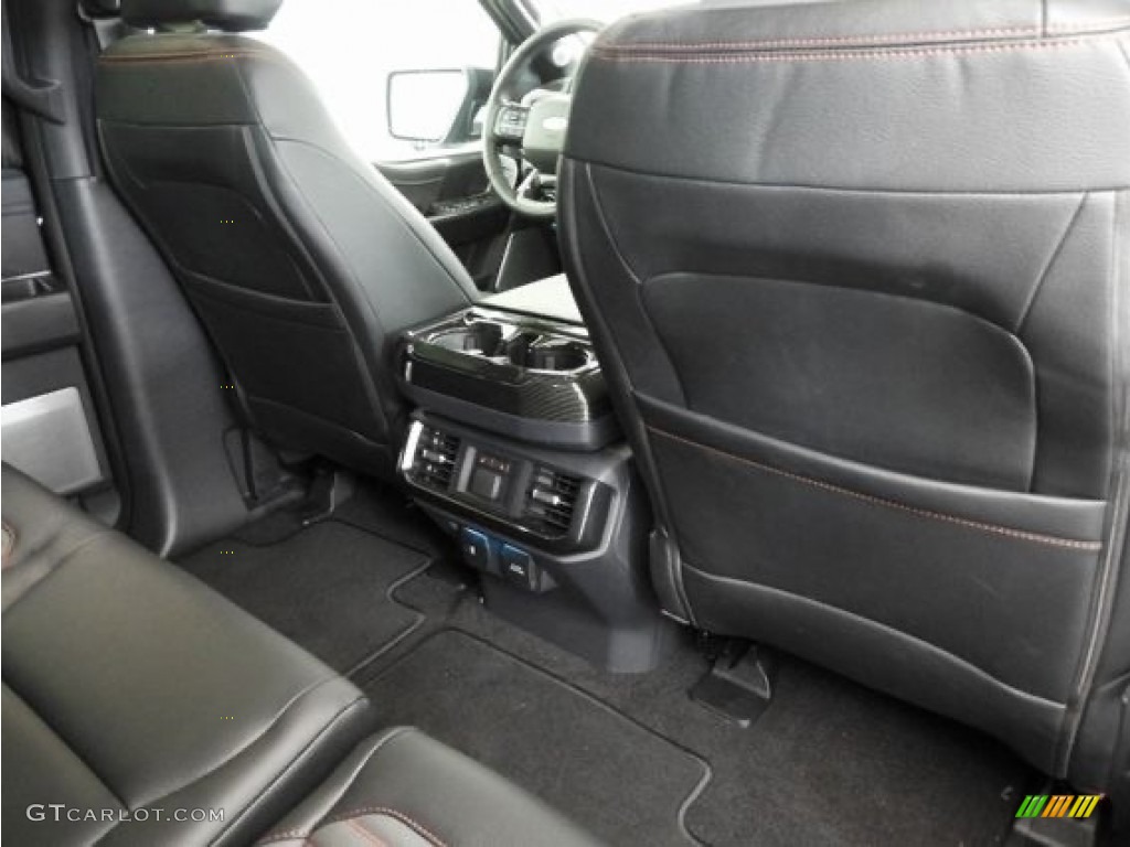 2021 Ford F150 Shelby Super Snake Crew Cab 4x4 Rear Seat Photo #145607478