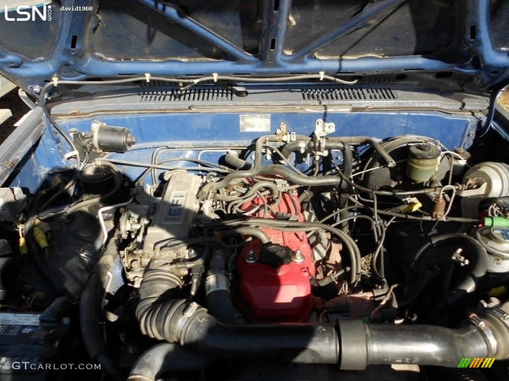 1986 Toyota Pickup SR5 Extended Cab 4x4 2.4 Liter SOHC 8-Valve 22R 4 Cylinder Engine Photo #145607688