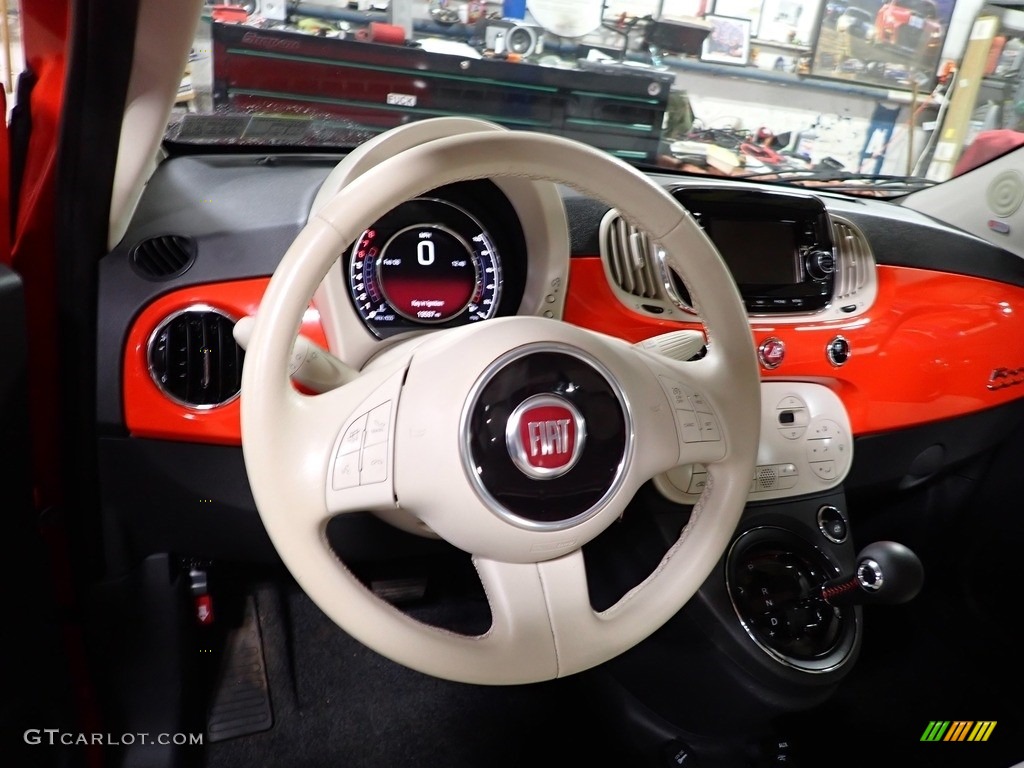 2018 Fiat 500 Lounge Steering Wheel Photos