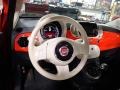 Ivory (Avorio) Steering Wheel Photo for 2018 Fiat 500 #145607718