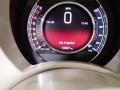 2018 Fiat 500 Ivory (Avorio) Interior Gauges Photo