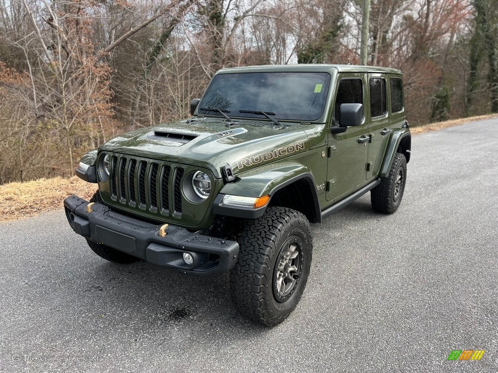 Sarge Green 2022 Jeep Wrangler Unlimited Rubicon 392 4x4 Exterior Photo #145607751