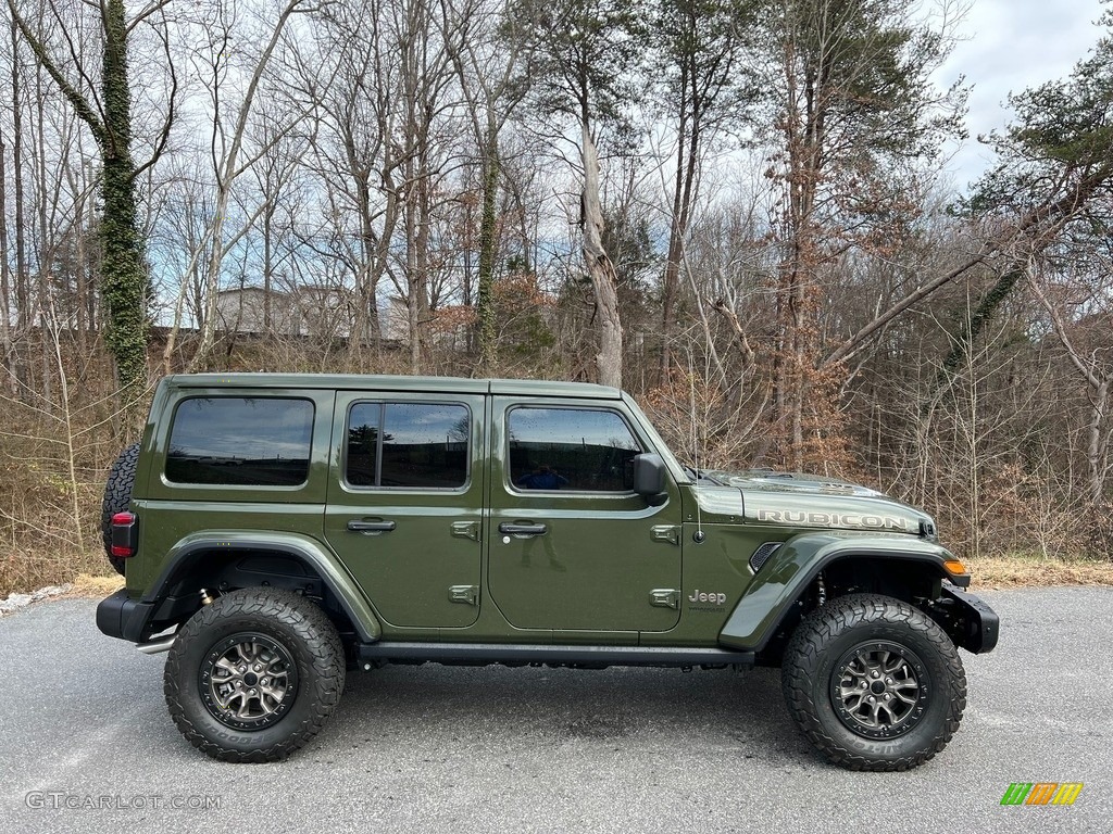 Sarge Green 2022 Jeep Wrangler Unlimited Rubicon 392 4x4 Exterior Photo #145607826