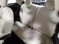 2018 Fiat 500 Ivory (Avorio) Interior Rear Seat Photo