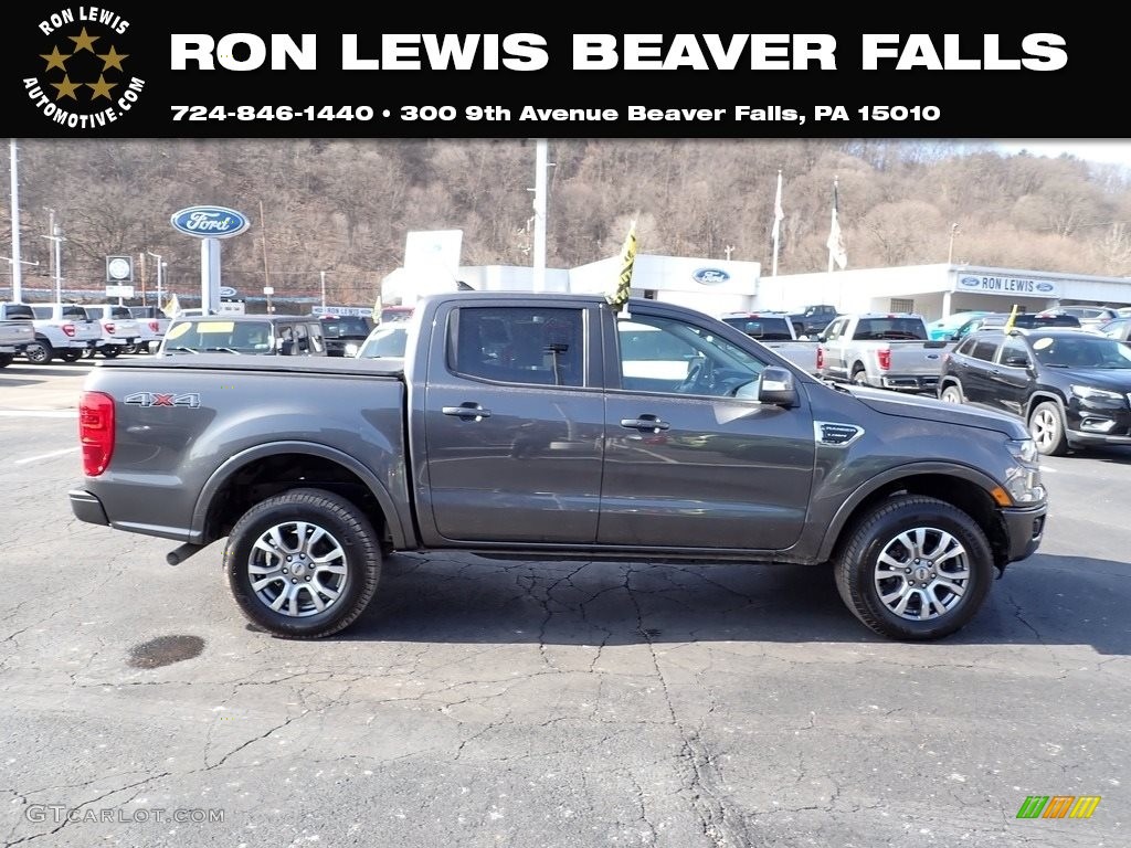 2019 Ranger Lariat SuperCrew 4x4 - Magnetic Metallic / Ebony photo #1