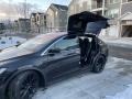 2016 Solid Black Tesla Model X 75D  photo #1