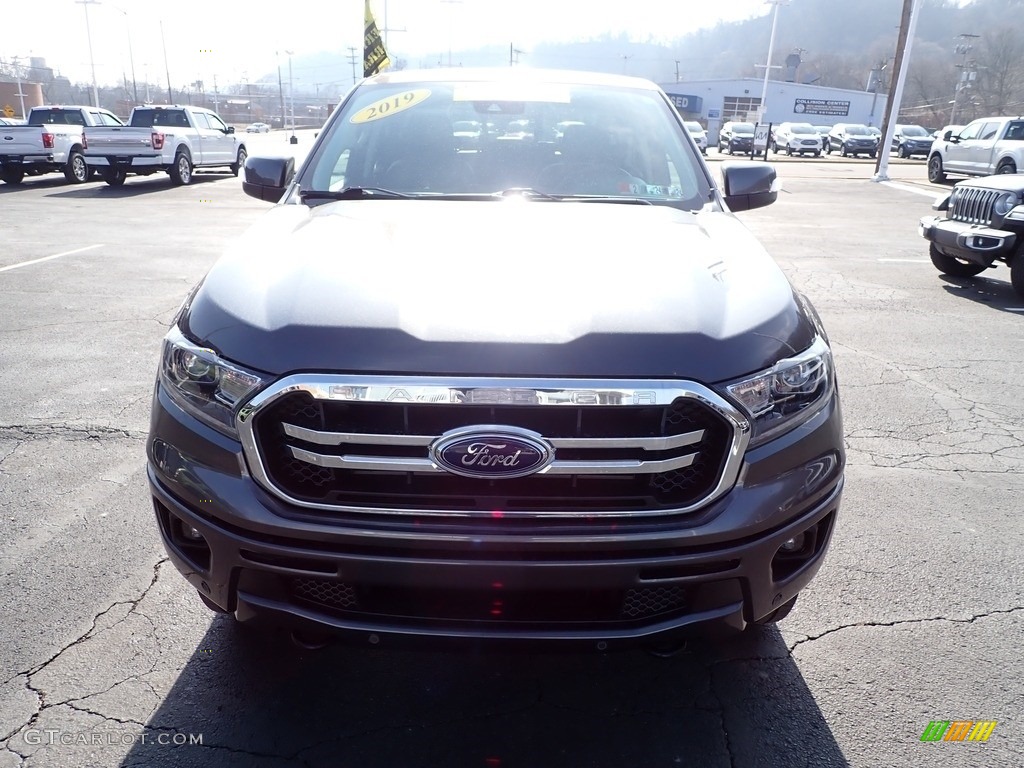 2019 Ranger Lariat SuperCrew 4x4 - Magnetic Metallic / Ebony photo #3