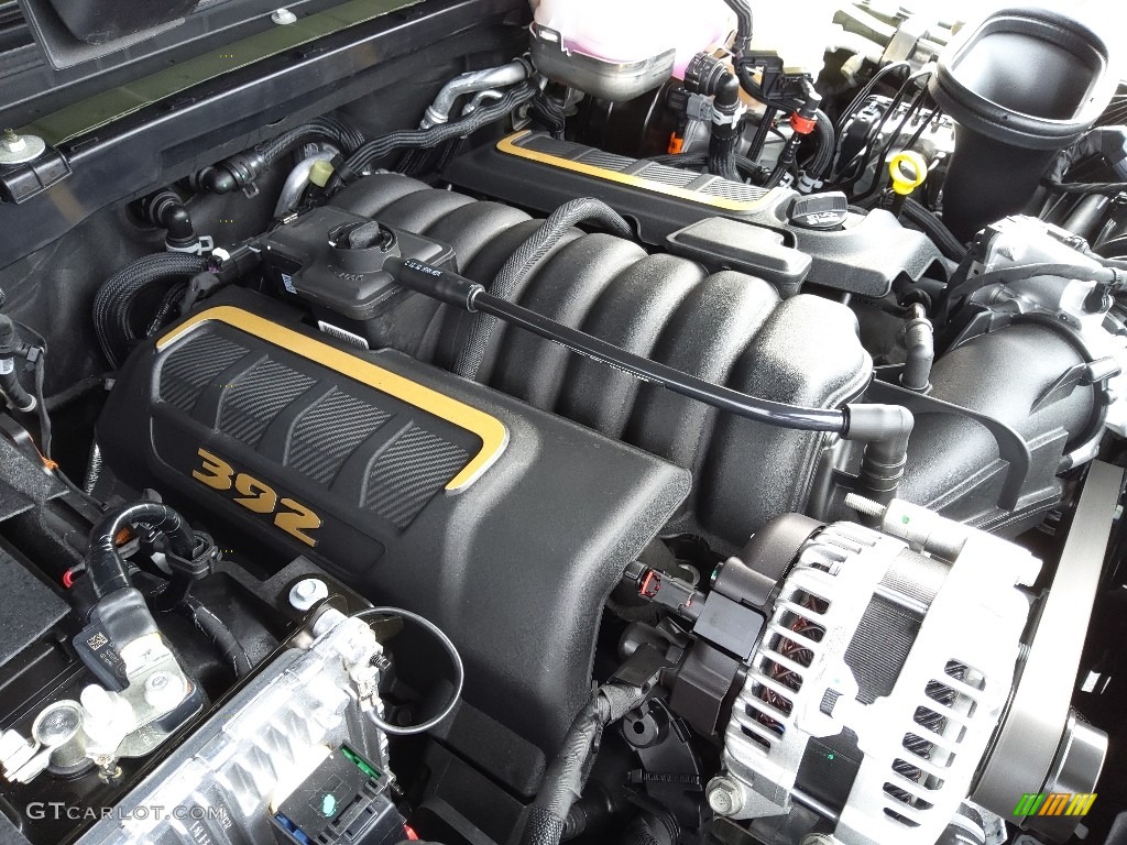 2022 Jeep Wrangler Unlimited Rubicon 392 4x4 392 SRT 6.4 Liter HEMI OHV 16-Valve VVT V8 Engine Photo #145607919