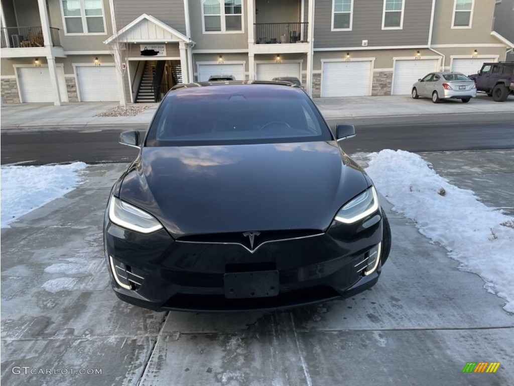 2016 Model X 75D - Solid Black / Black photo #3