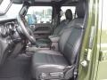 Black 2022 Jeep Wrangler Unlimited Rubicon 392 4x4 Interior Color
