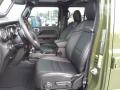 Black 2022 Jeep Wrangler Unlimited Rubicon 392 4x4 Interior Color