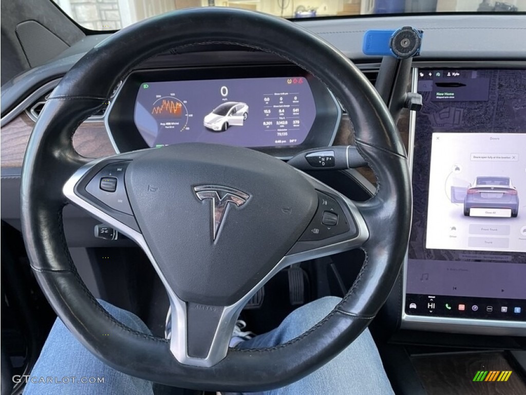 2016 Model X 75D - Solid Black / Black photo #5