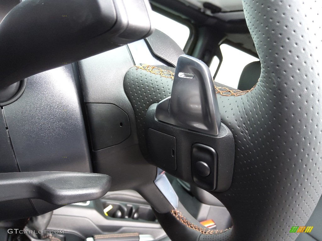 2022 Jeep Wrangler Unlimited Rubicon 392 4x4 Black Steering Wheel Photo #145607994