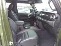 Black 2022 Jeep Wrangler Unlimited Rubicon 392 4x4 Interior Color