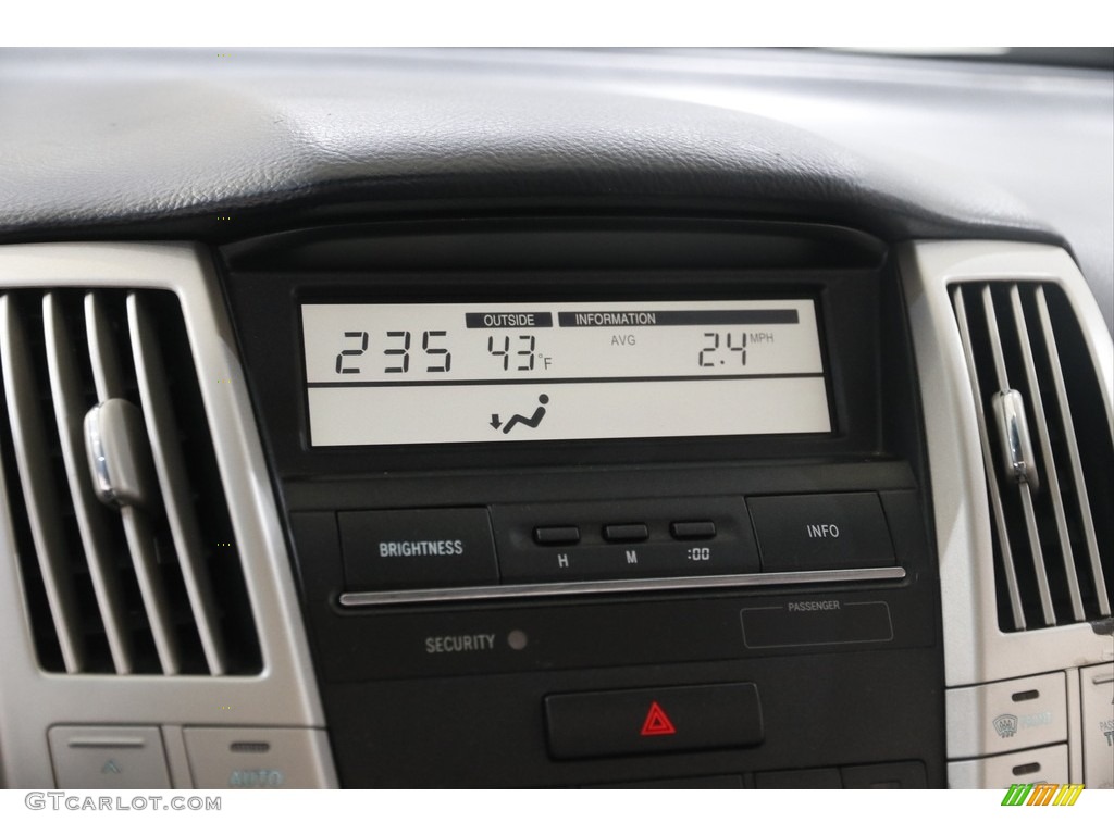 2005 RX 330 AWD Thundercloud Edition - Thunder Cloud Metallic / Light Gray photo #10